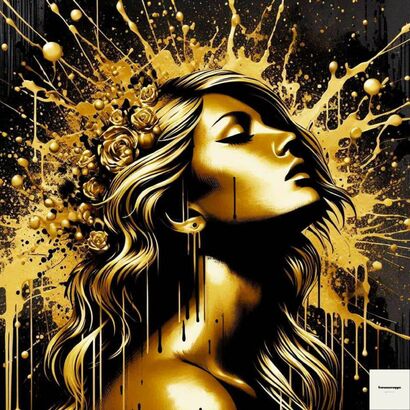 Gold - a Digital Art Artowrk by Francesco Mappa